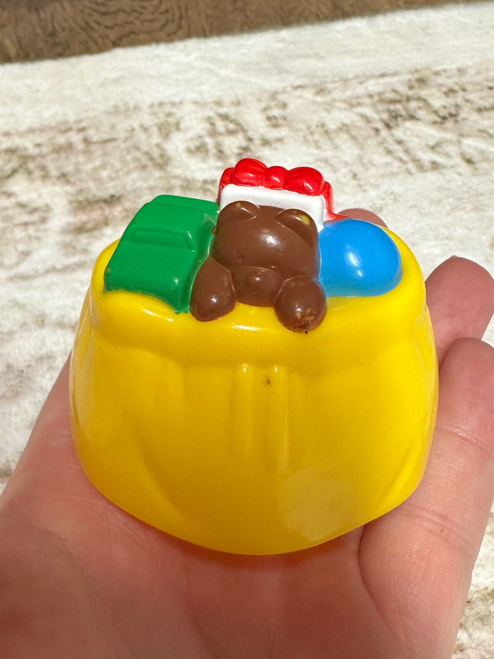 Fisher price little people Santa toy sack Christmas holiday North Pole